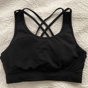 Black Alphalete Sports bra